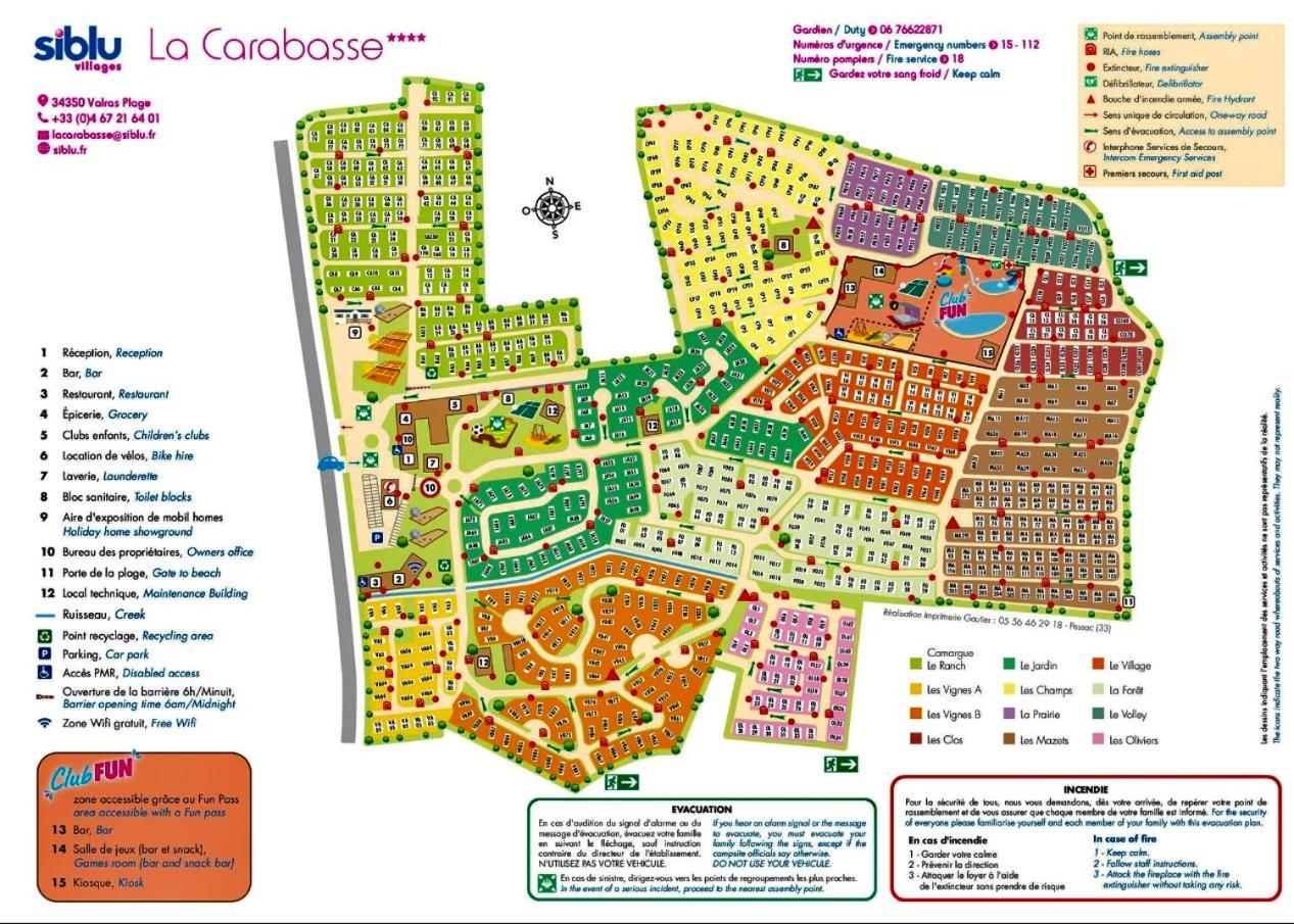 Mobilhome La Carabasse Vias Plage Екстер'єр фото