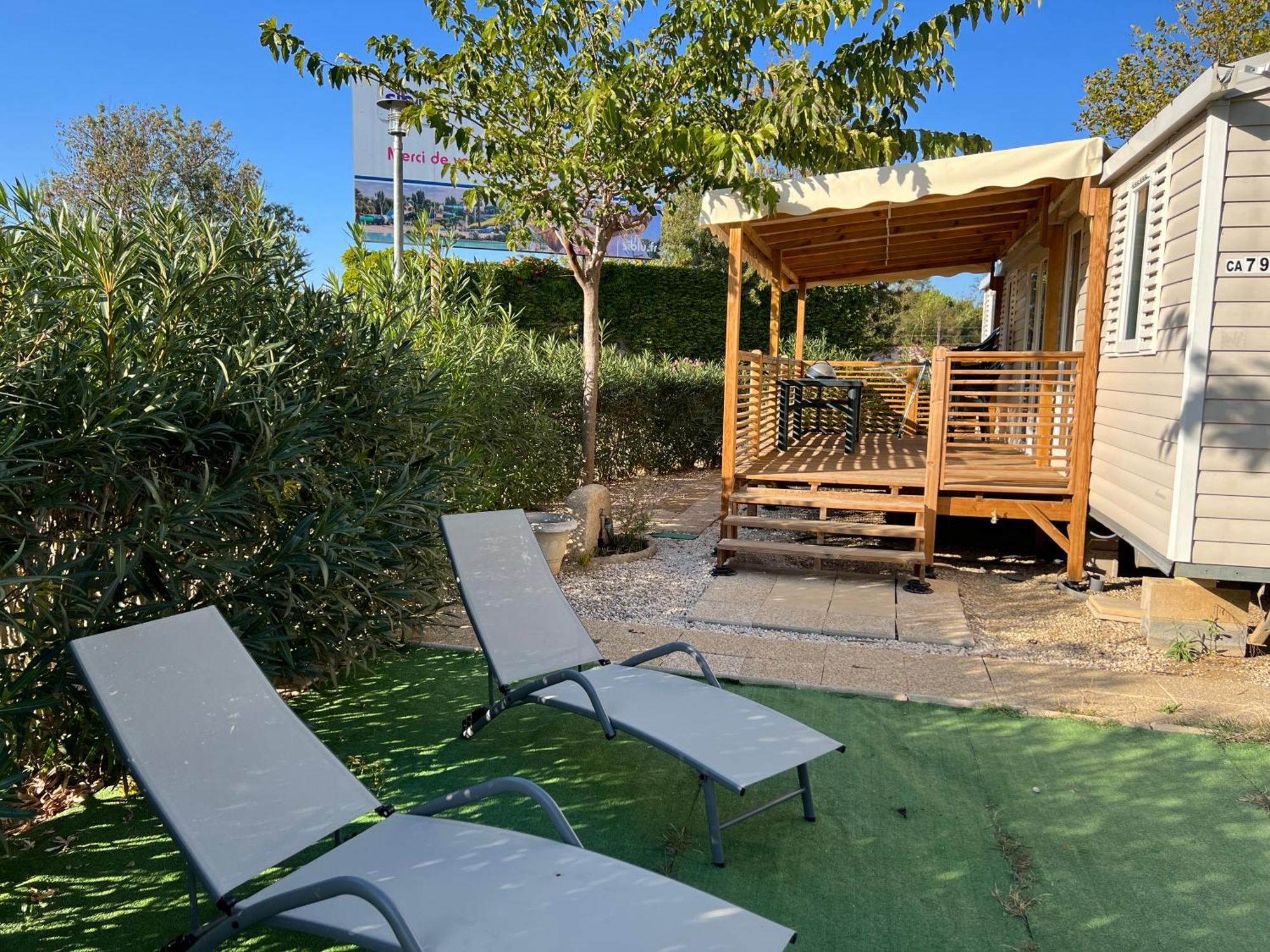 Mobilhome La Carabasse Vias Plage Екстер'єр фото